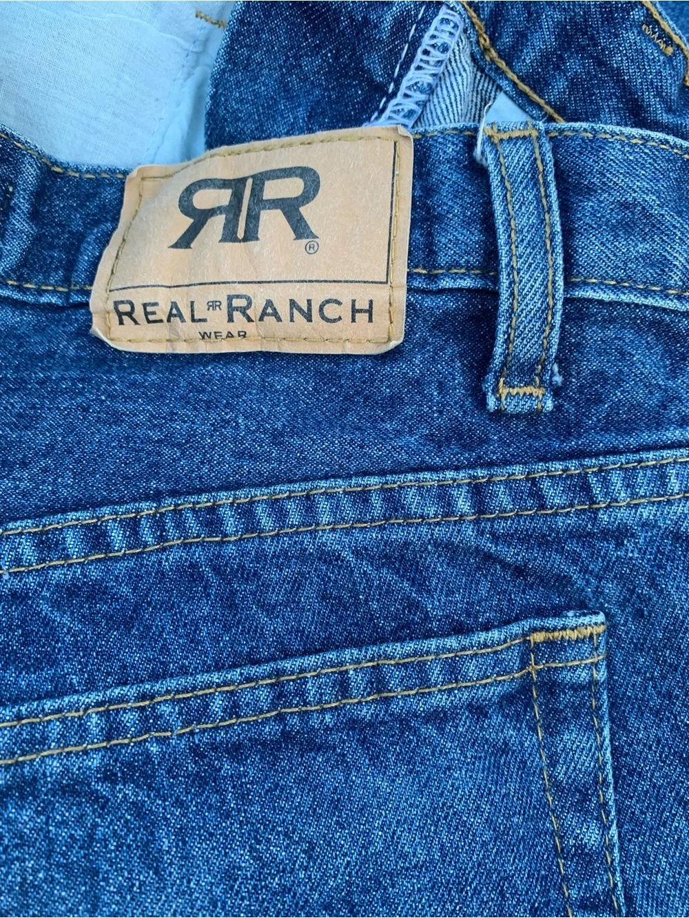 Men's Relaxed Fit Denim Jeans - Blue